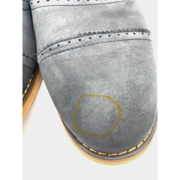 Steve Madden Blue Mens Joistt #752 Cap Toe Oxford Men’s Dress Shoes 10D - Picture 13 of 14